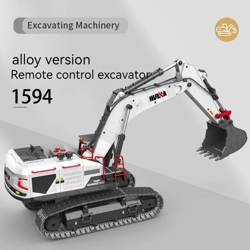 Rc Excavator Hydraulic - Huiner 1594 1/14 2.4GHz RC simulation