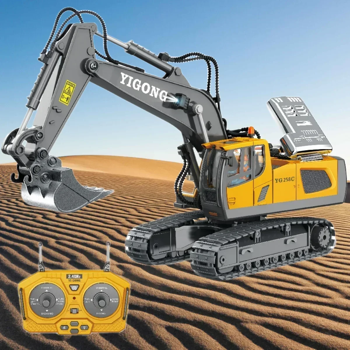 Excavator Dump Trucks 2.4G Hig - Rc Excavator Hydraulic recension och pris