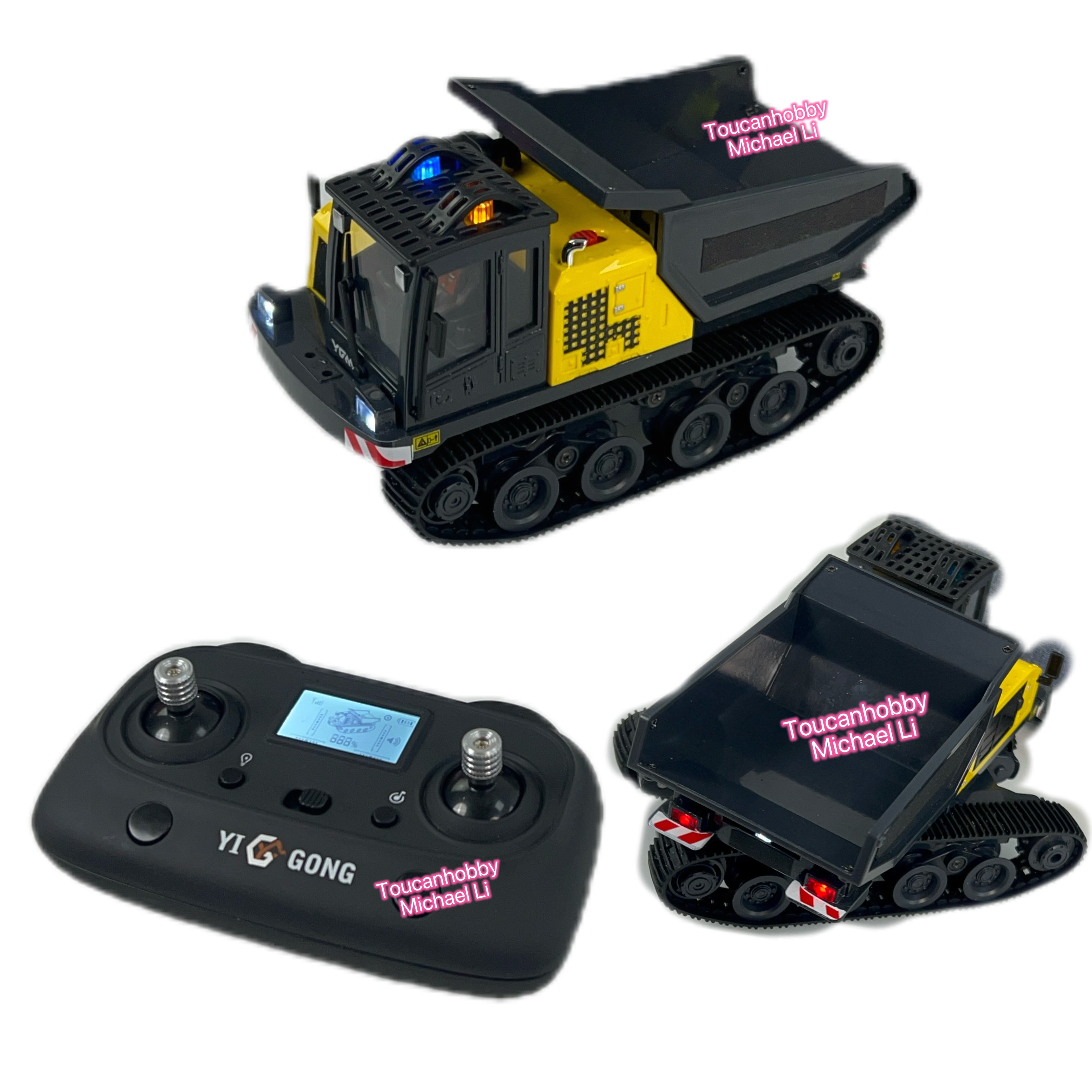 RTR 1/50 T14R Panther Electric - Rc Excavator Hydraulic recension och pris