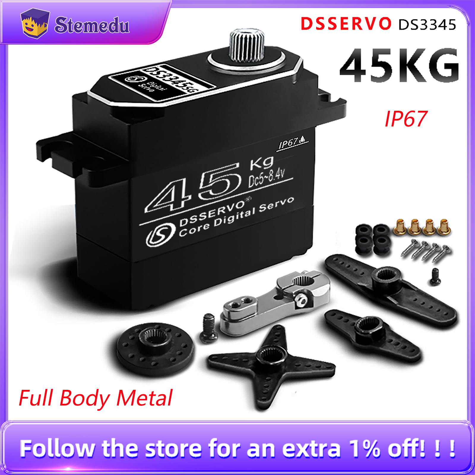 Dsservo IP67 Waterproof Servo  - Rc Hobby Tools recension och pris