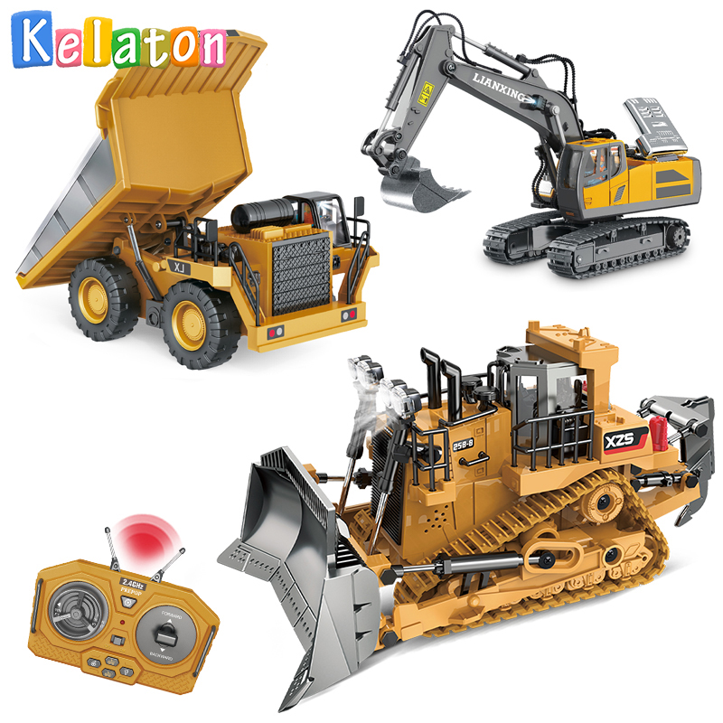 1: 20 Electric Engineering Rem - Rc Excavator Hydraulic recension och pris