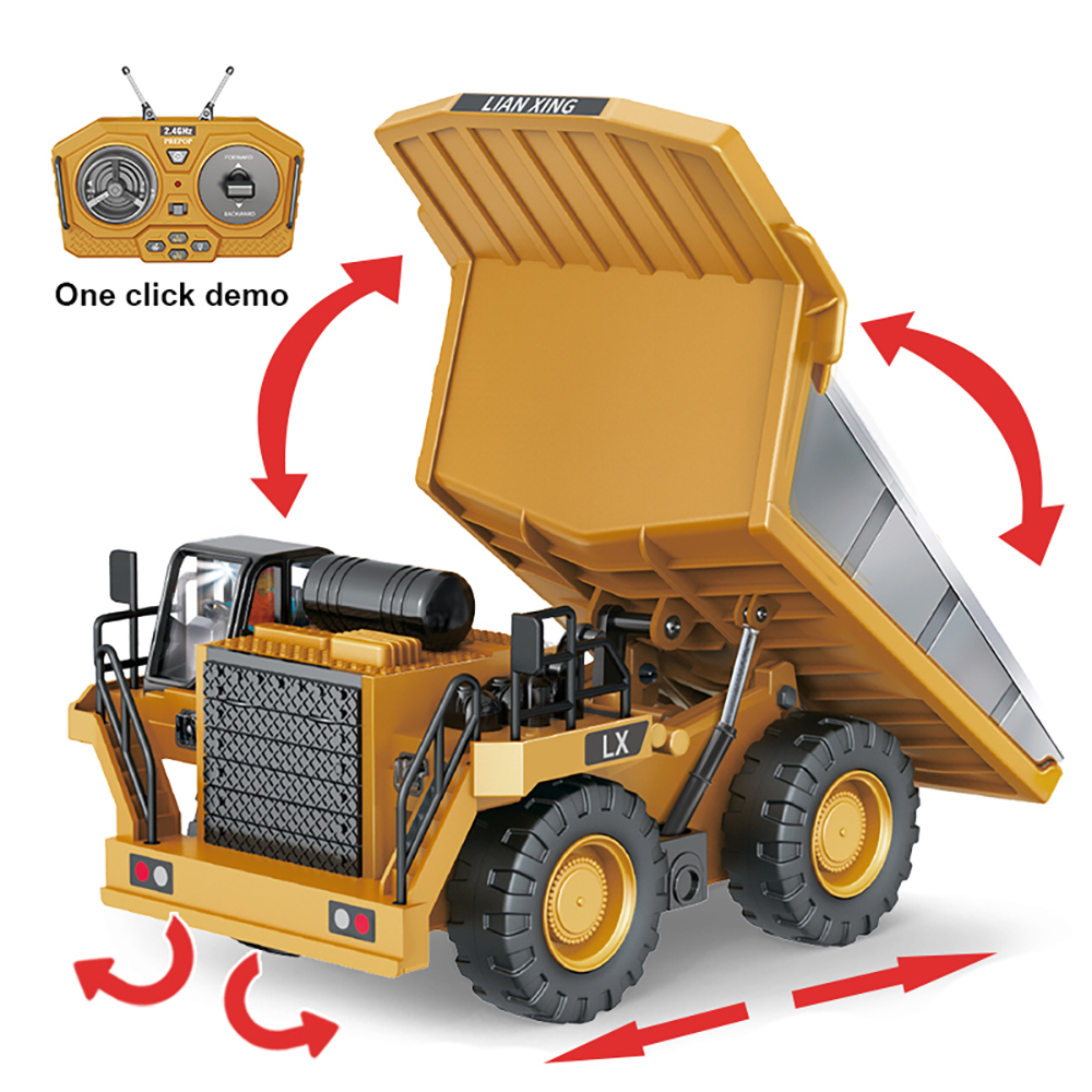 1: 20 Electric Engineering Rem - Rc Excavator Hydraulic recension och pris