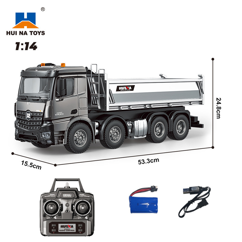 New Huina 1536pro 1537 Alloy R - Rc Excavator Hydraulic recension och pris
