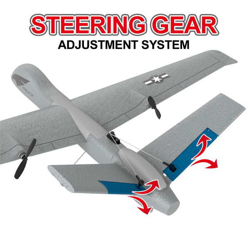 Rc Plane Z55 Three Channel Pre - Rc Glider Foam Wing recension och pris