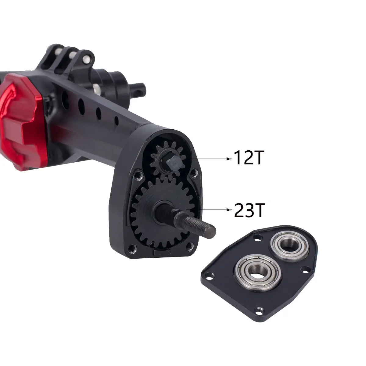 CNC Aluminum SCX10 III Front R - Rc Hobby Products recension och pris