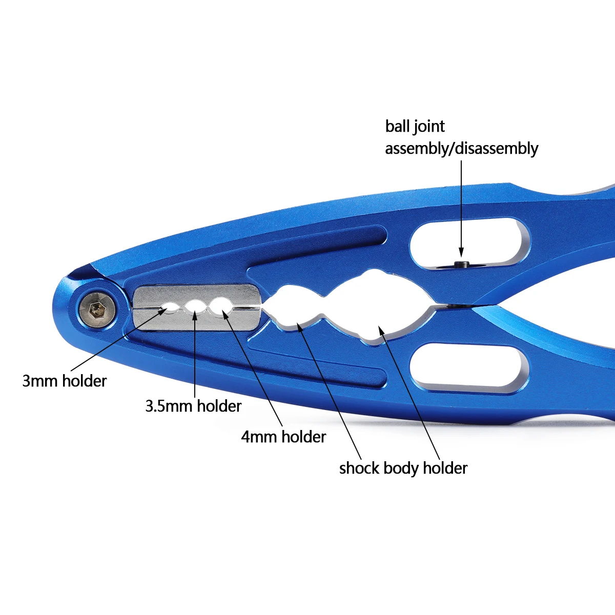 Aluminum CNC Pliers Pivot Ball - Rc Hobby Tools recension och pris