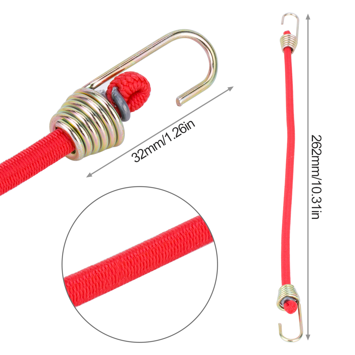 5/10pcs Elastic Bungee Cord Ro - Rc Hobby Tools recension och pris