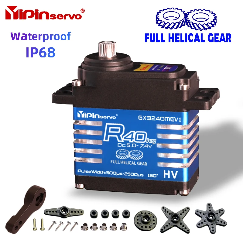 Waterproof IP68 RC Servo 40kg  - Rc Hobby Products recension och pris