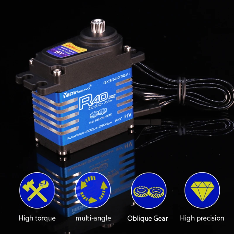 Waterproof IP68 RC Servo 40kg  - Rc Hobby Products recension och pris