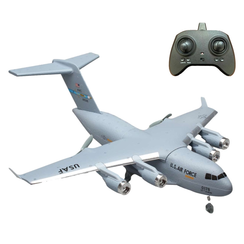 Large Scale Military Transport - Rc Glider Foam Wing recension och pris
