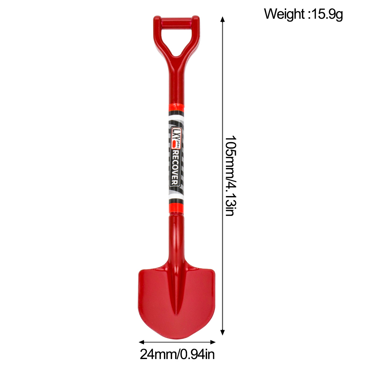 Simulated Metal Shovel Decorat - Rc Hobby Tools recension och pris