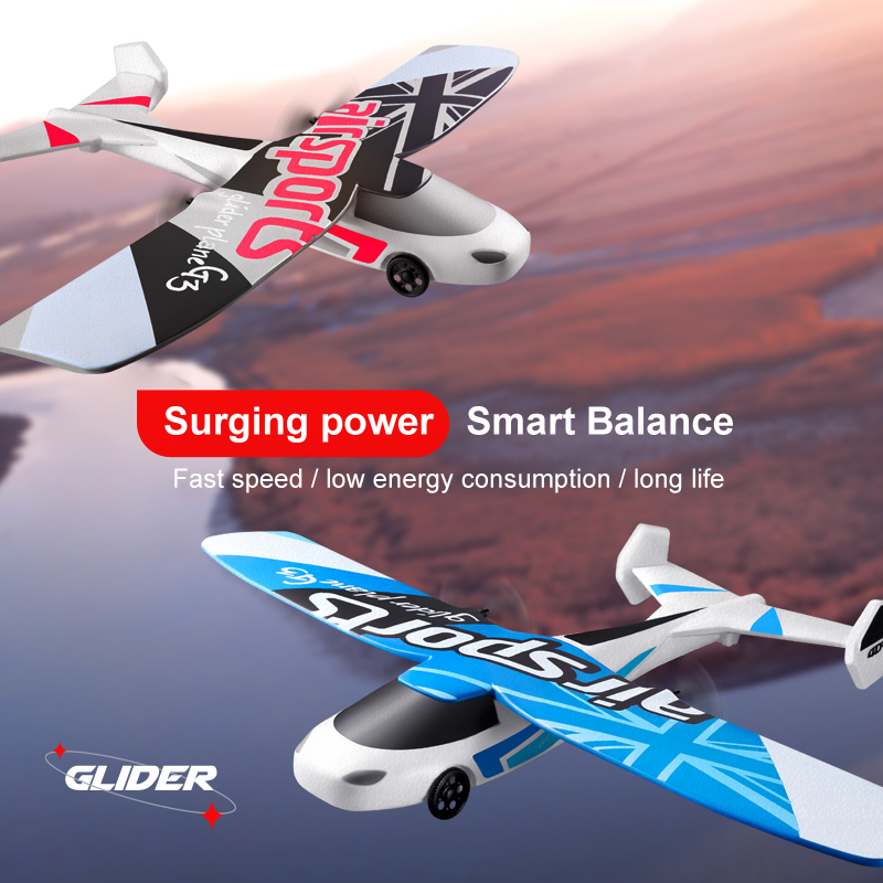G3 RC Glider 2.4G 2CH Hand Thr - Rc Glider Foam Wing recension och pris