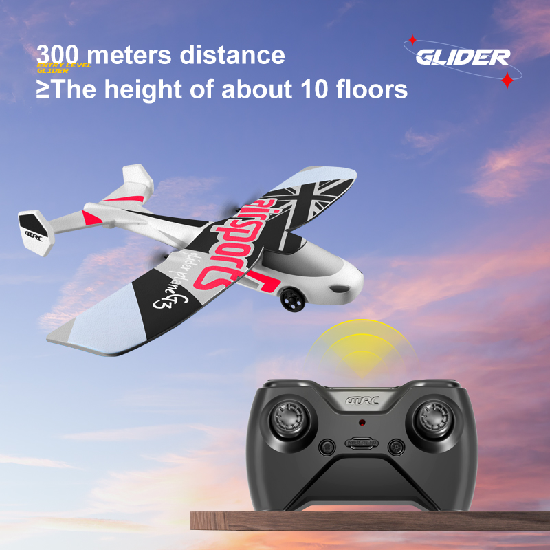 G3 RC Glider 2.4G 2CH Hand Thr - Rc Glider Foam Wing recension och pris