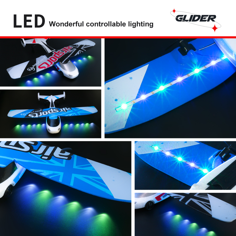 G3 RC Glider 2.4G 2CH Hand Thr - Rc Glider Foam Wing recension och pris