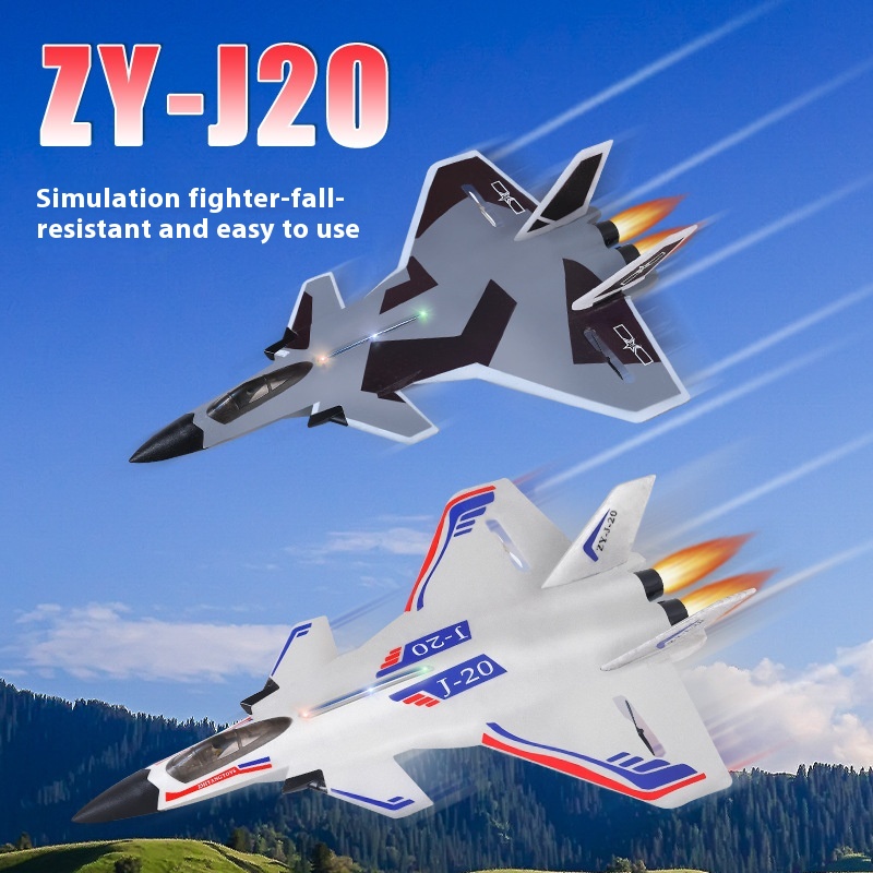 New Zy-J20 Rc Plane Remote Con - Rc Glider Foam Wing recension och pris