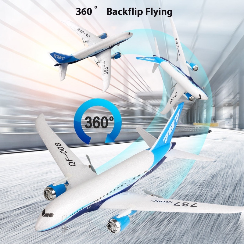 Qf008 RC Plane 787 Three Chann - Rc Glider Foam Wing recension och pris