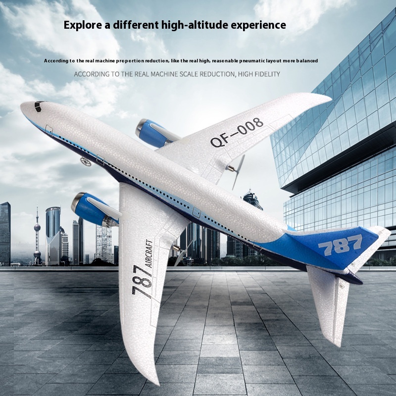 Qf008 RC Plane 787 Three Chann - Rc Glider Foam Wing recension och pris