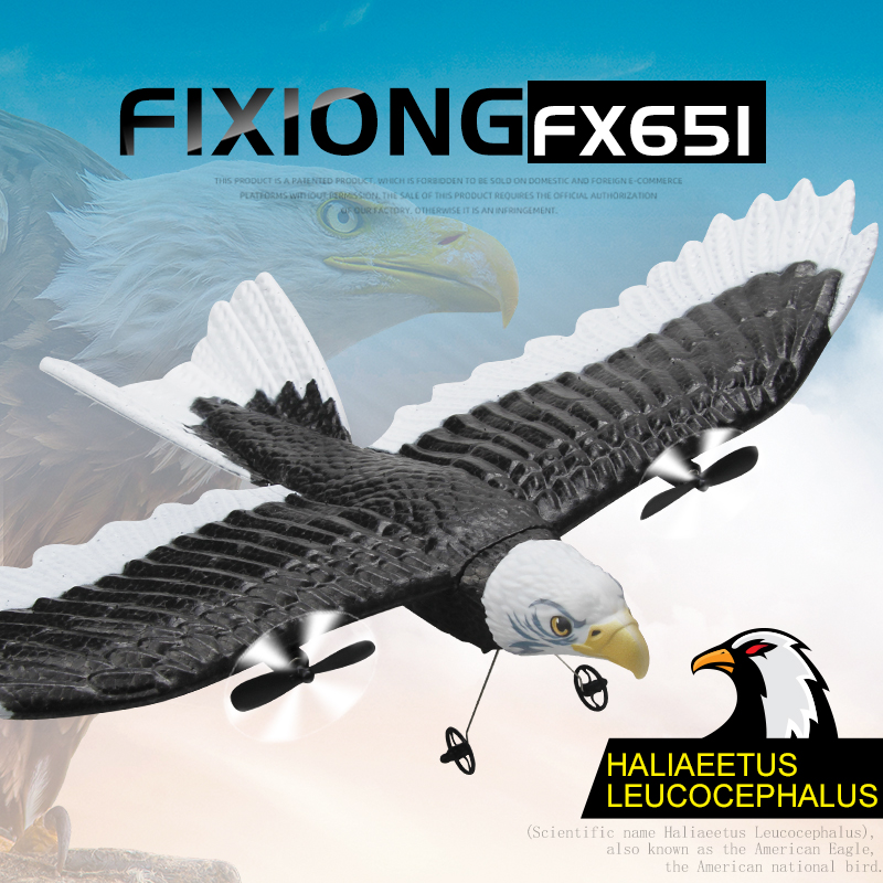JIKEFUN FX-651 RC Glider 2.4G  - Rc Glider Foam Wing recension och pris