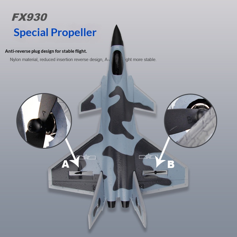 FX930 J-20 Mighty Dragon Remot - Rc Glider Foam Wing recension och pris