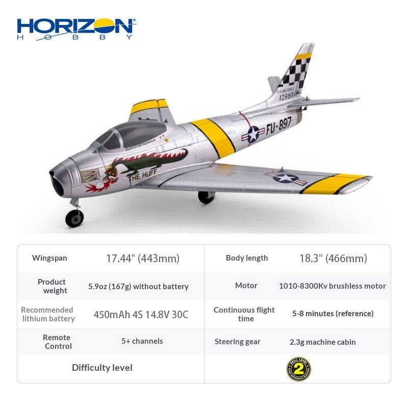 Horizon Hobby UMX F86 Sabre 30 - Rc Jet Horizon Hobby recension och pris
