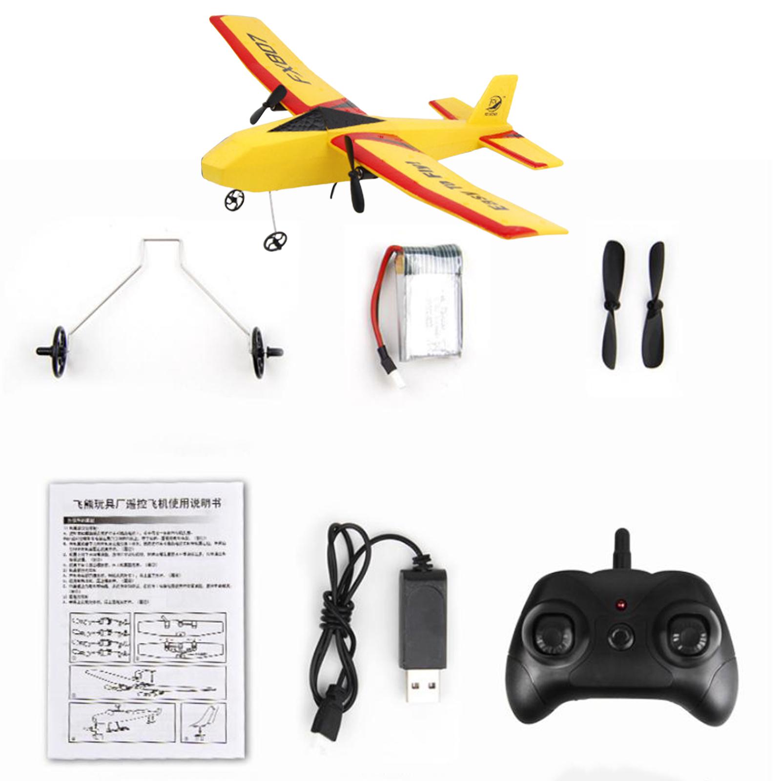 2.4G 2CH RC Aircraft Dual Core - Rc Glider Foam Wing recension och pris