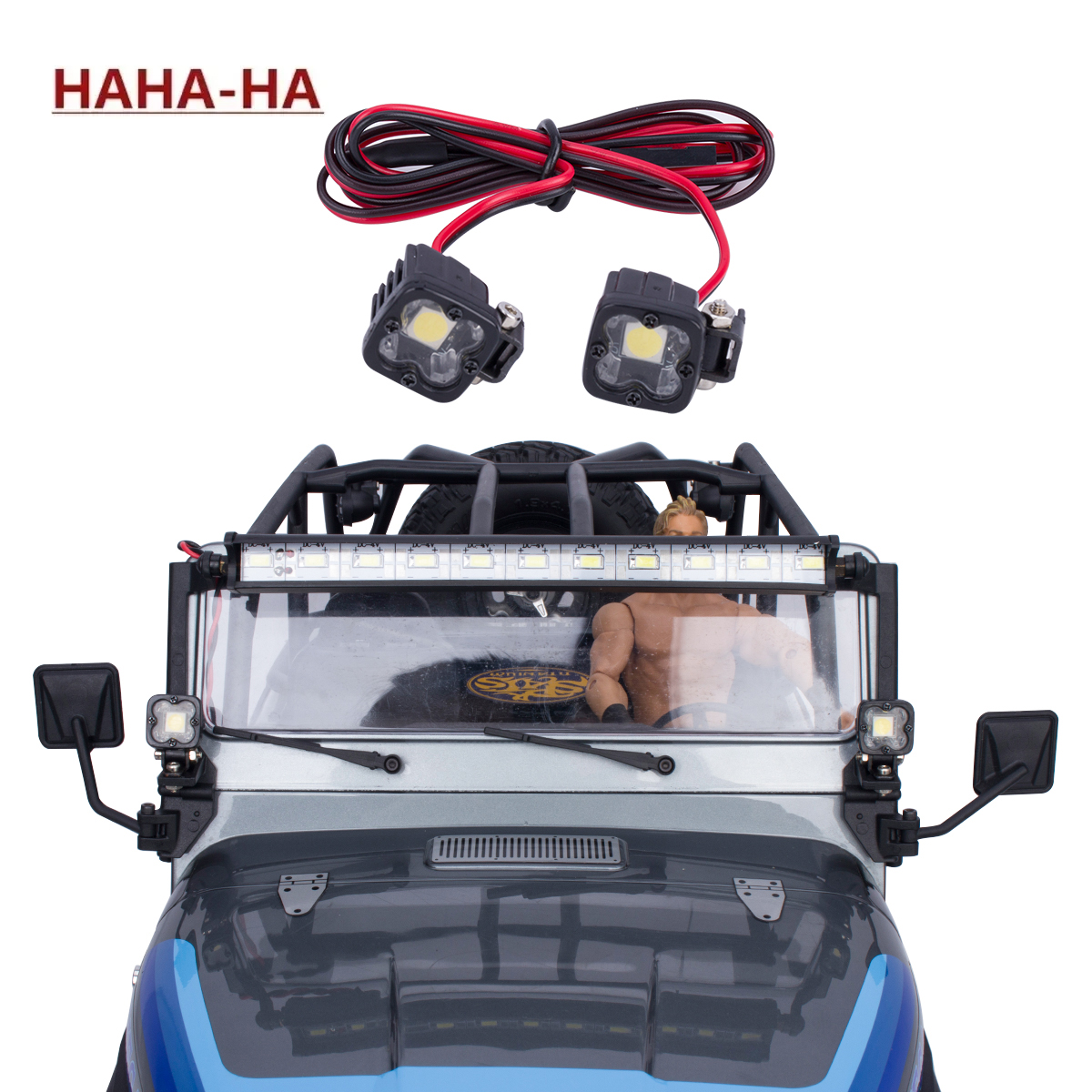 RC Car Square Bright LED Top L - Rc Hobby Products recension och pris