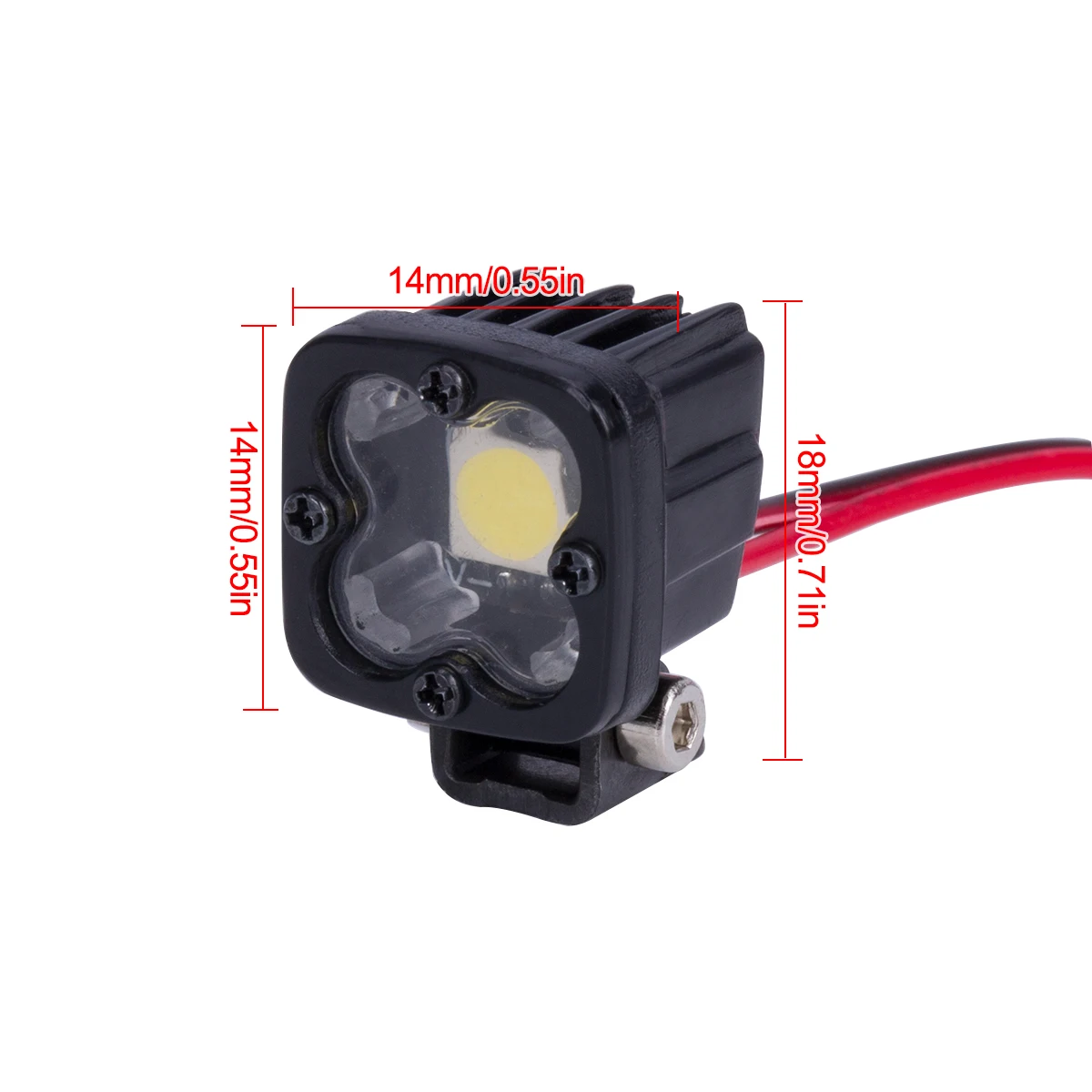 RC Car Square Bright LED Top L - Rc Hobby Products recension och pris