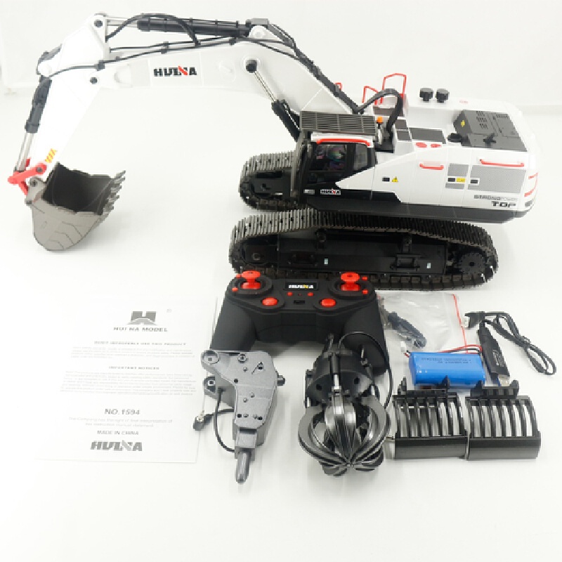 Huiner 1594 1/14 2.4GHz RC sim - Rc Excavator Hydraulic recension och pris