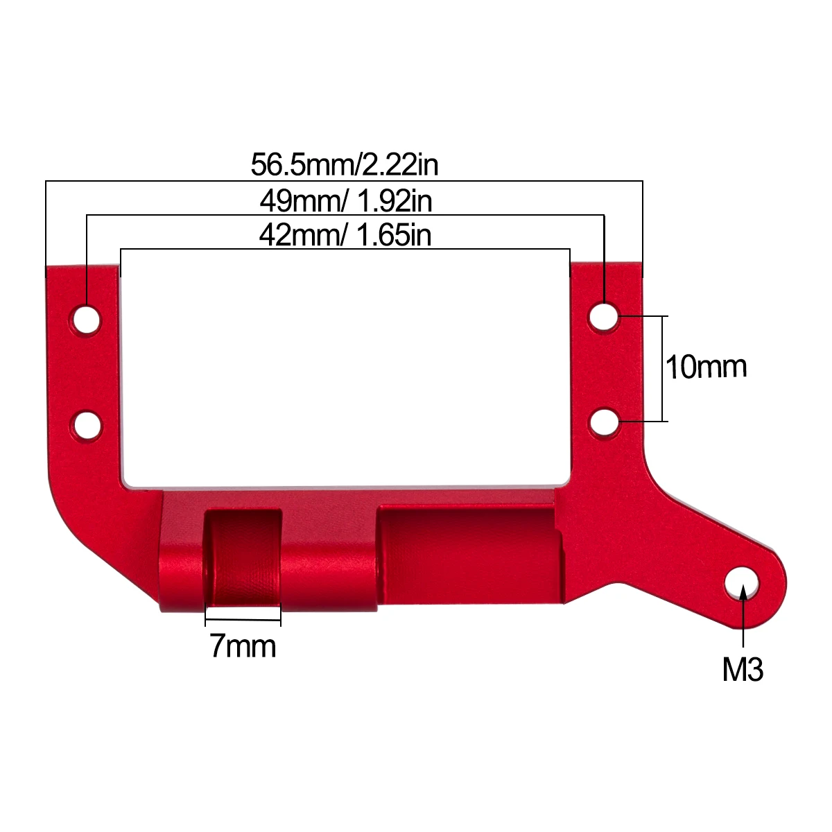 CNC Aluminium Axle Servo Mount - Rc Hobby Products recension och pris
