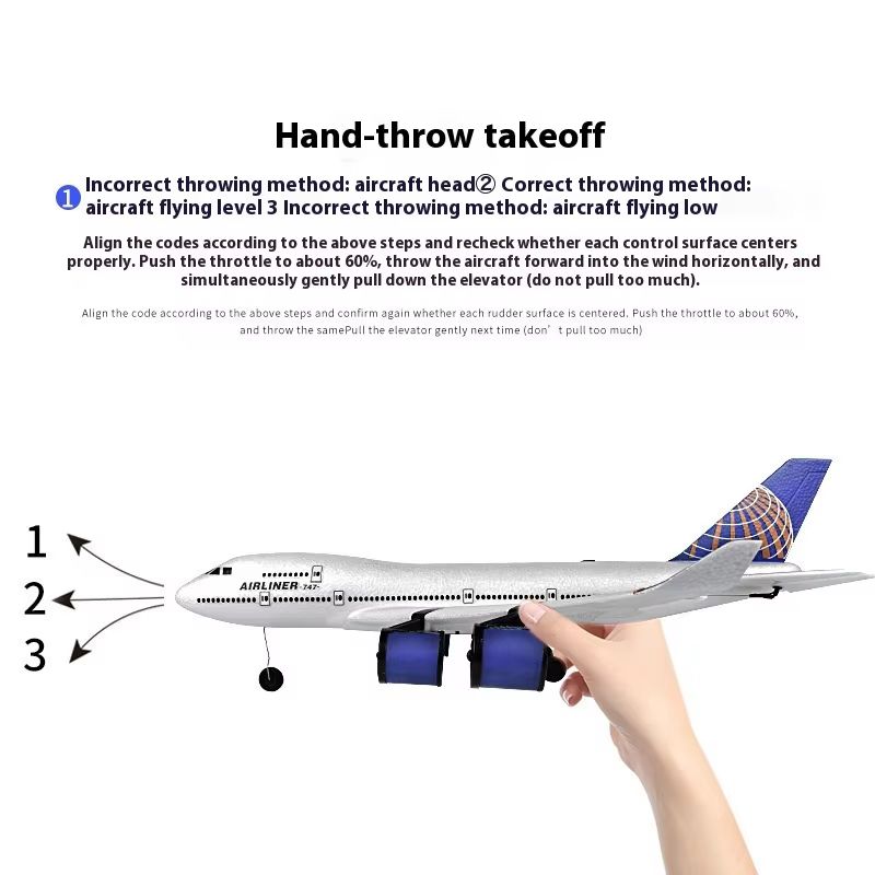 Rc Plane Remote Control A380 7 - Rc Glider Foam Wing recension och pris